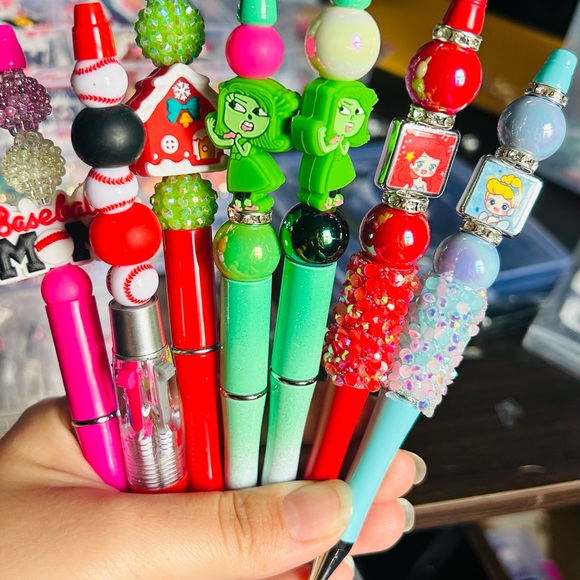 Beaded pens Bulk (25 pens) - Picture 3 of 11